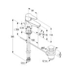 POLARIS Single Lever Basin Mixer| KLUDI RAK - Image 2